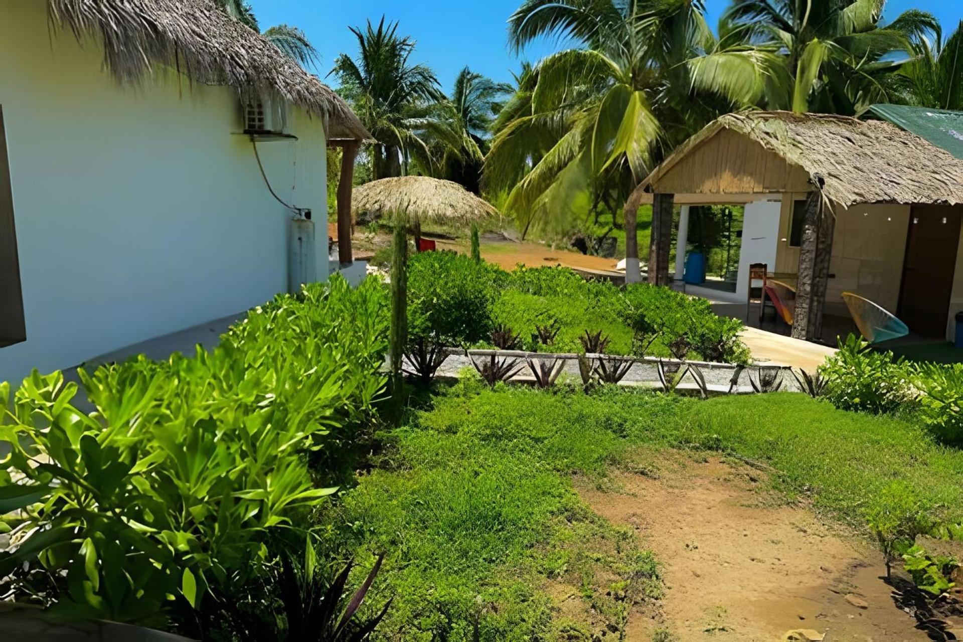 Casa Las Palmas Playa La Saladita 지와타네호 외부 사진
