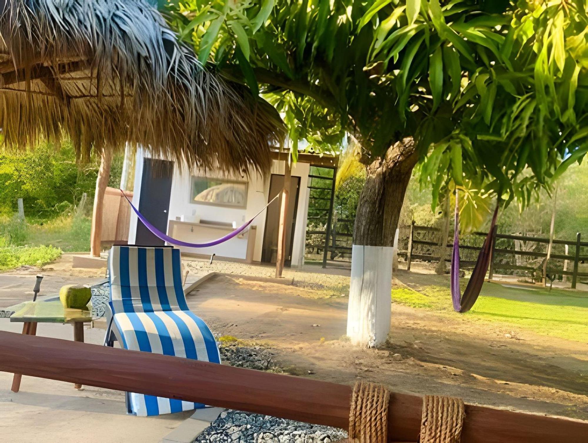 Casa Las Palmas Playa La Saladita 지와타네호 외부 사진