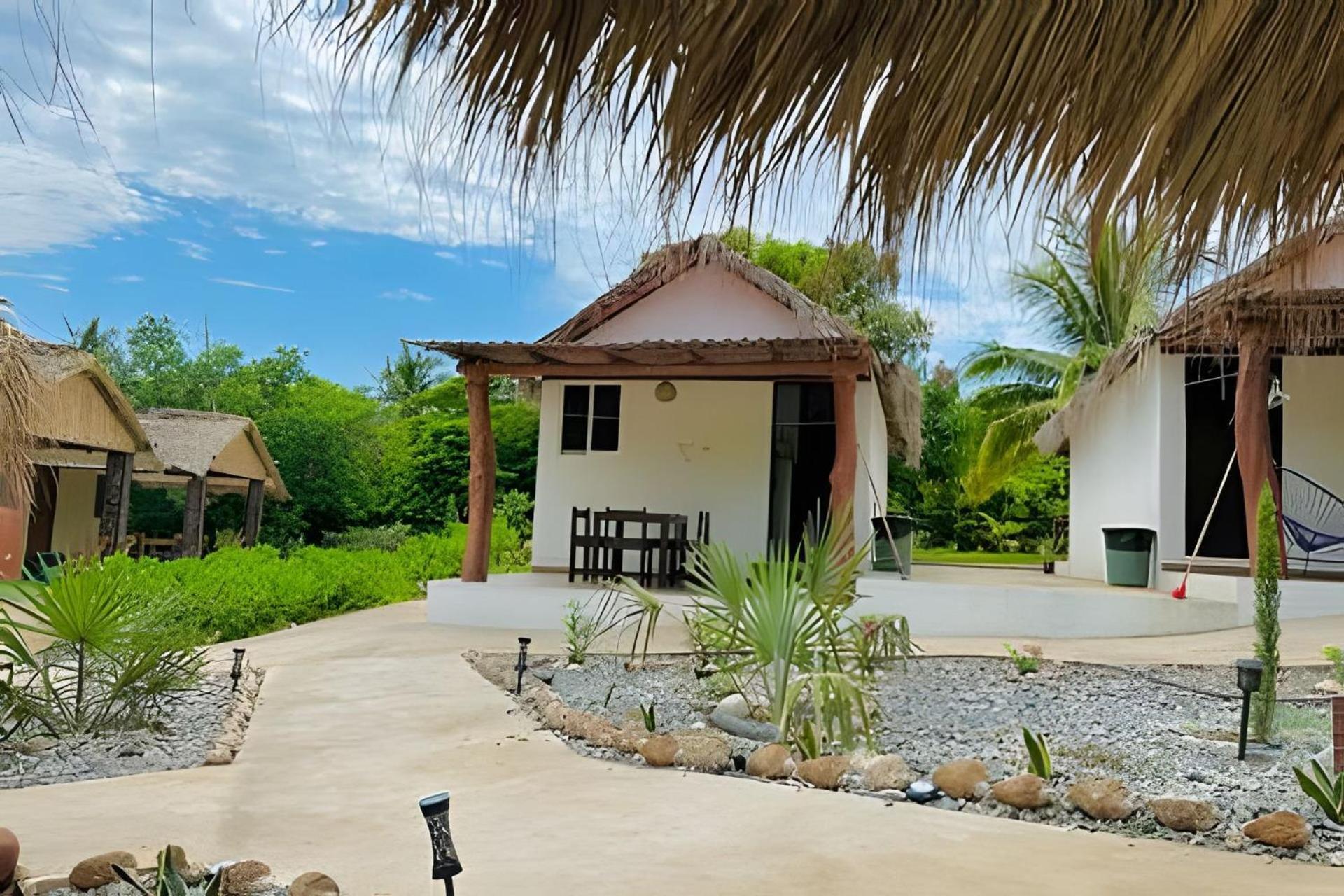 Casa Las Palmas Playa La Saladita 지와타네호 외부 사진