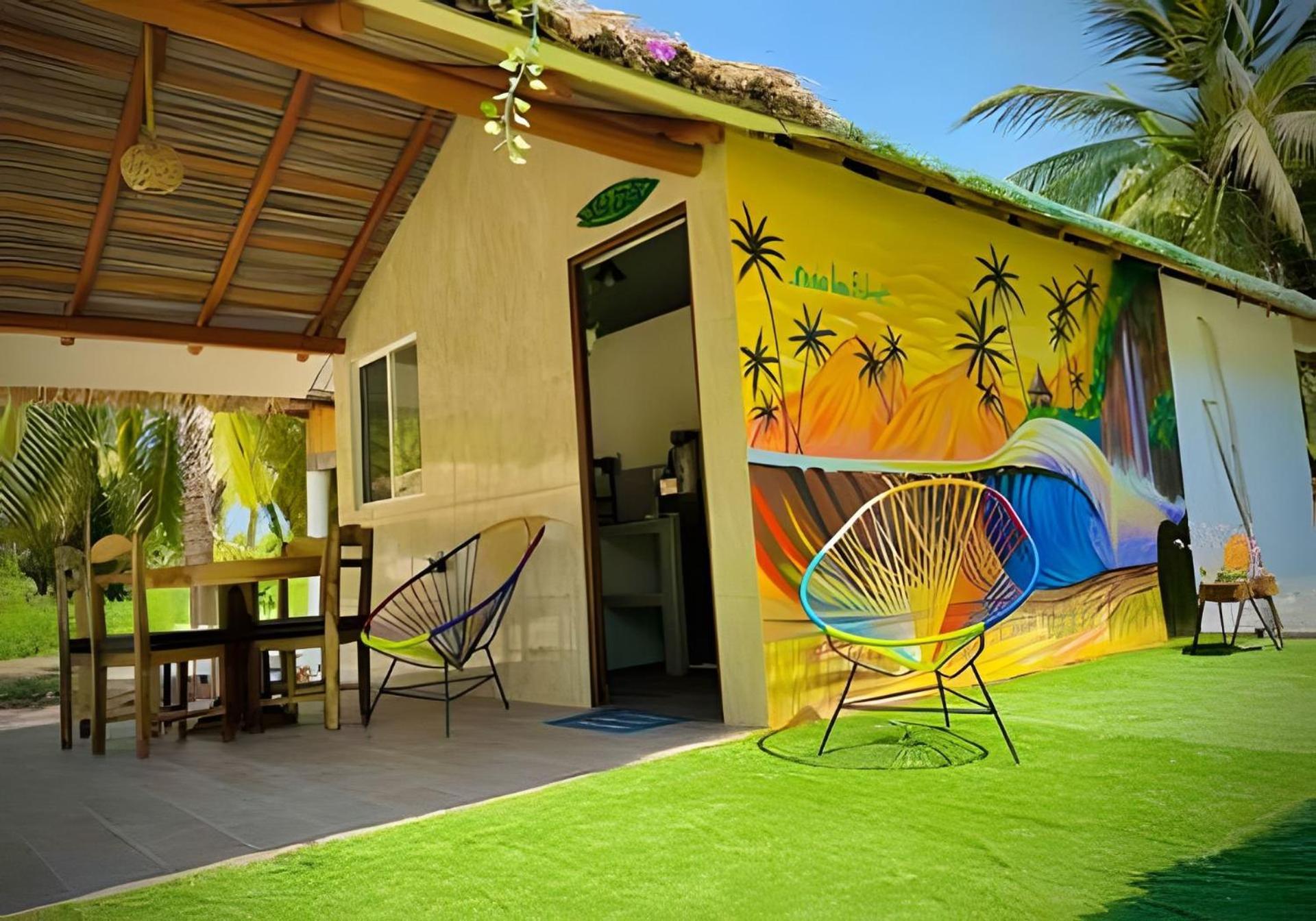 Casa Las Palmas Playa La Saladita 지와타네호 외부 사진