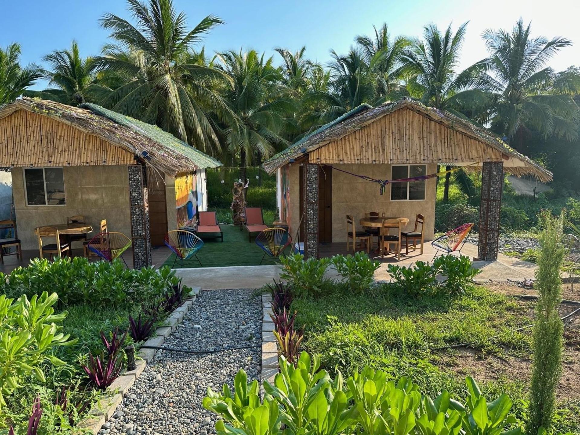 Casa Las Palmas Playa La Saladita 지와타네호 외부 사진