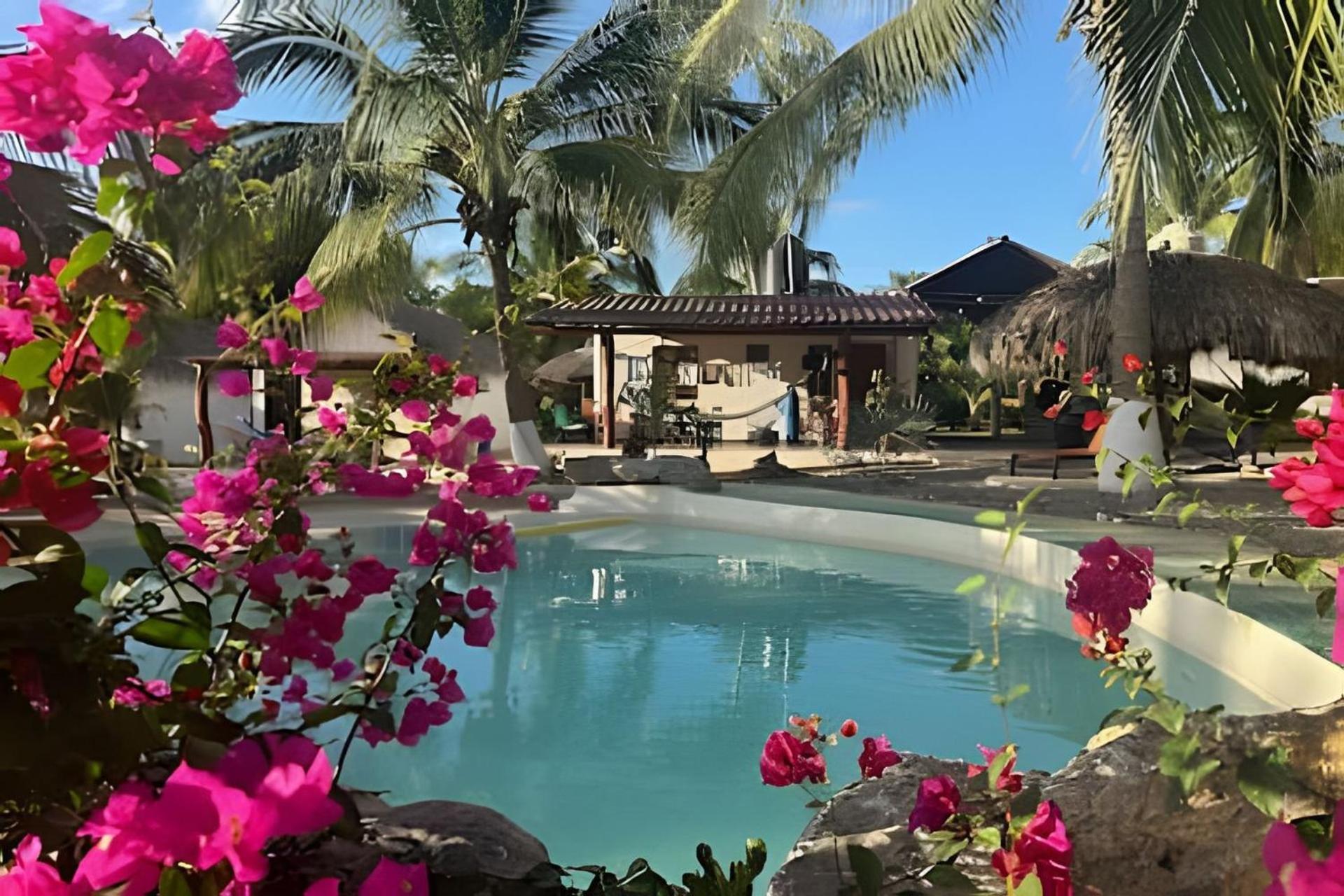 Casa Las Palmas Playa La Saladita 지와타네호 외부 사진
