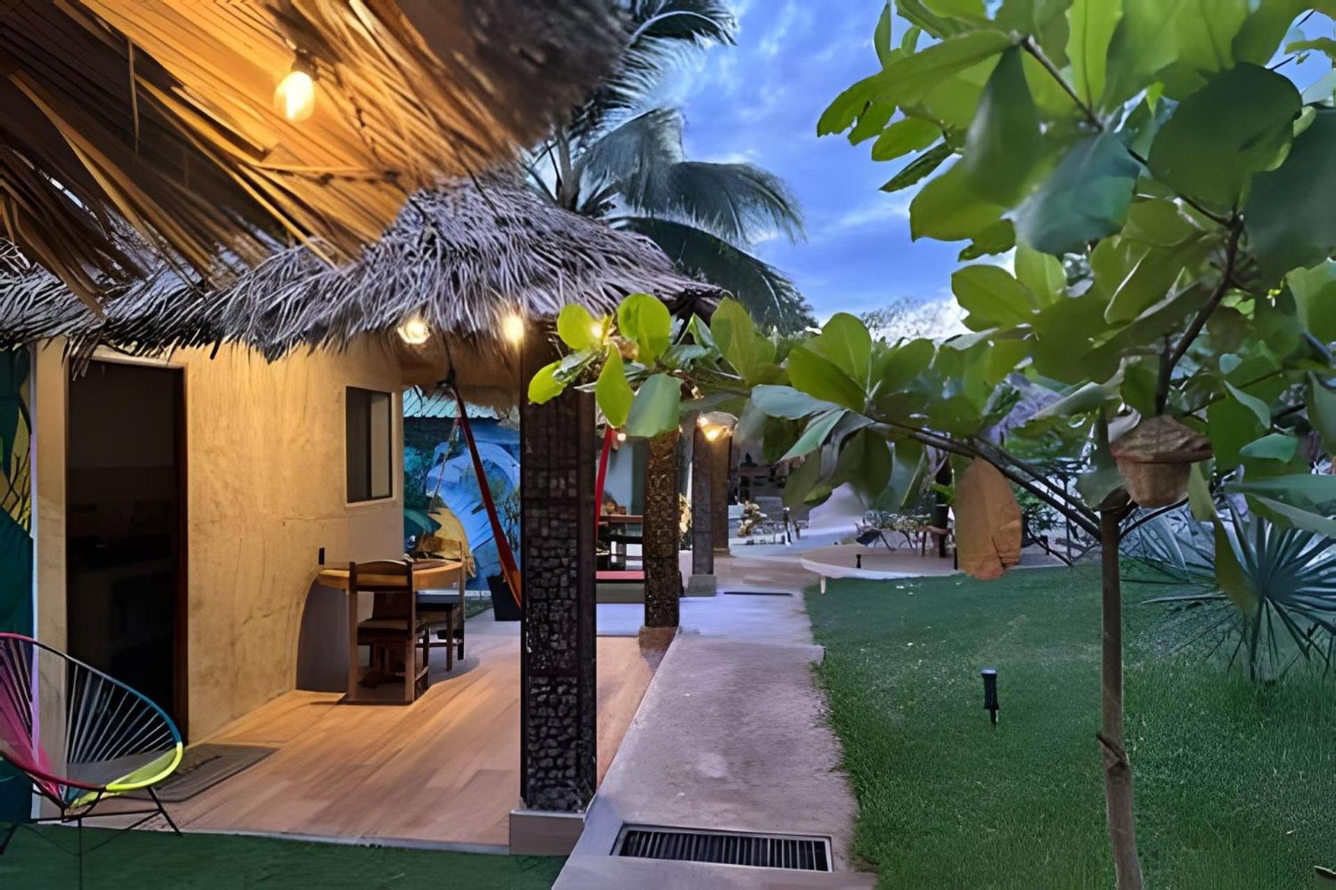 Casa Las Palmas Playa La Saladita 지와타네호 외부 사진