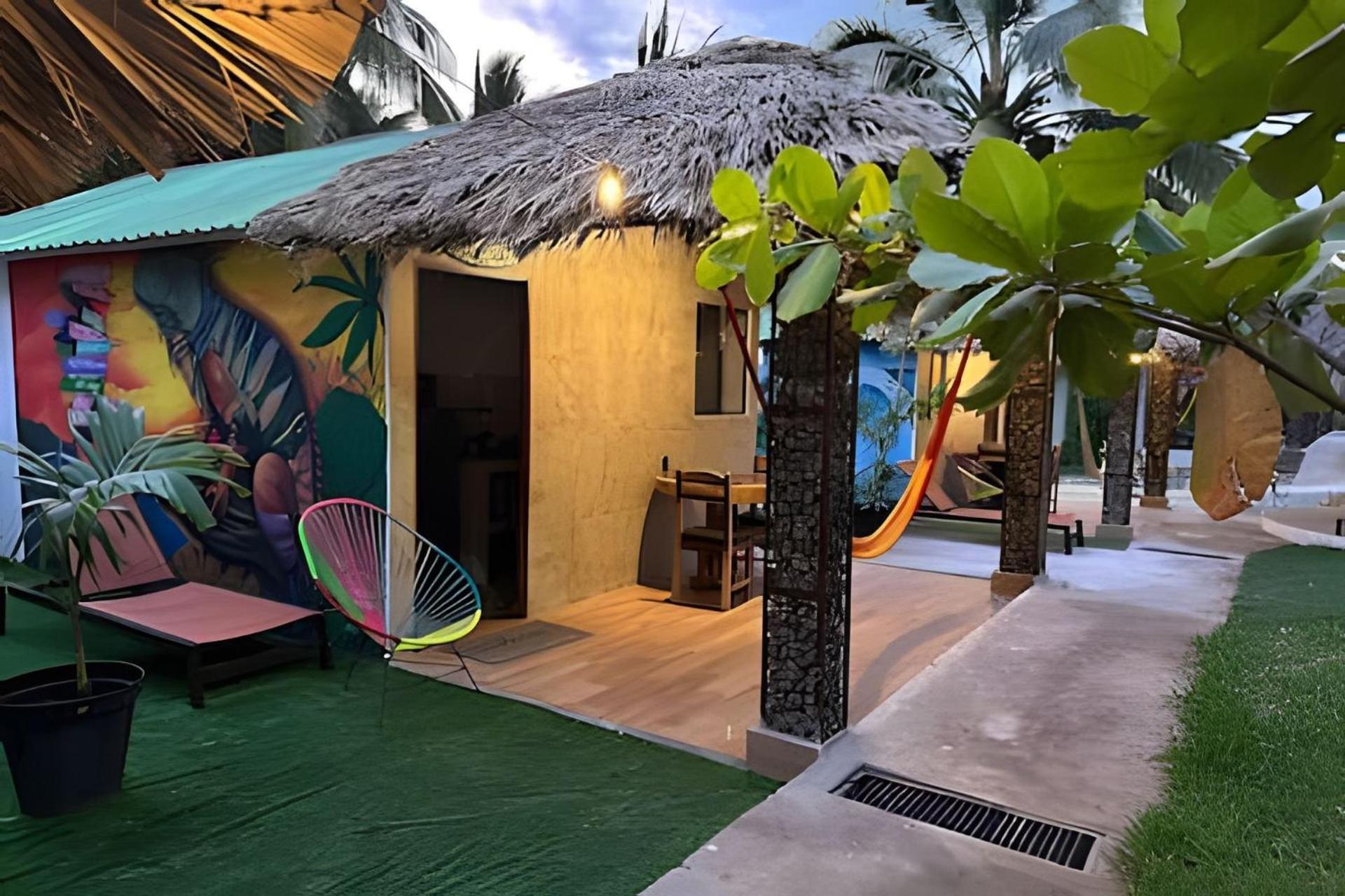 Casa Las Palmas Playa La Saladita 지와타네호 외부 사진
