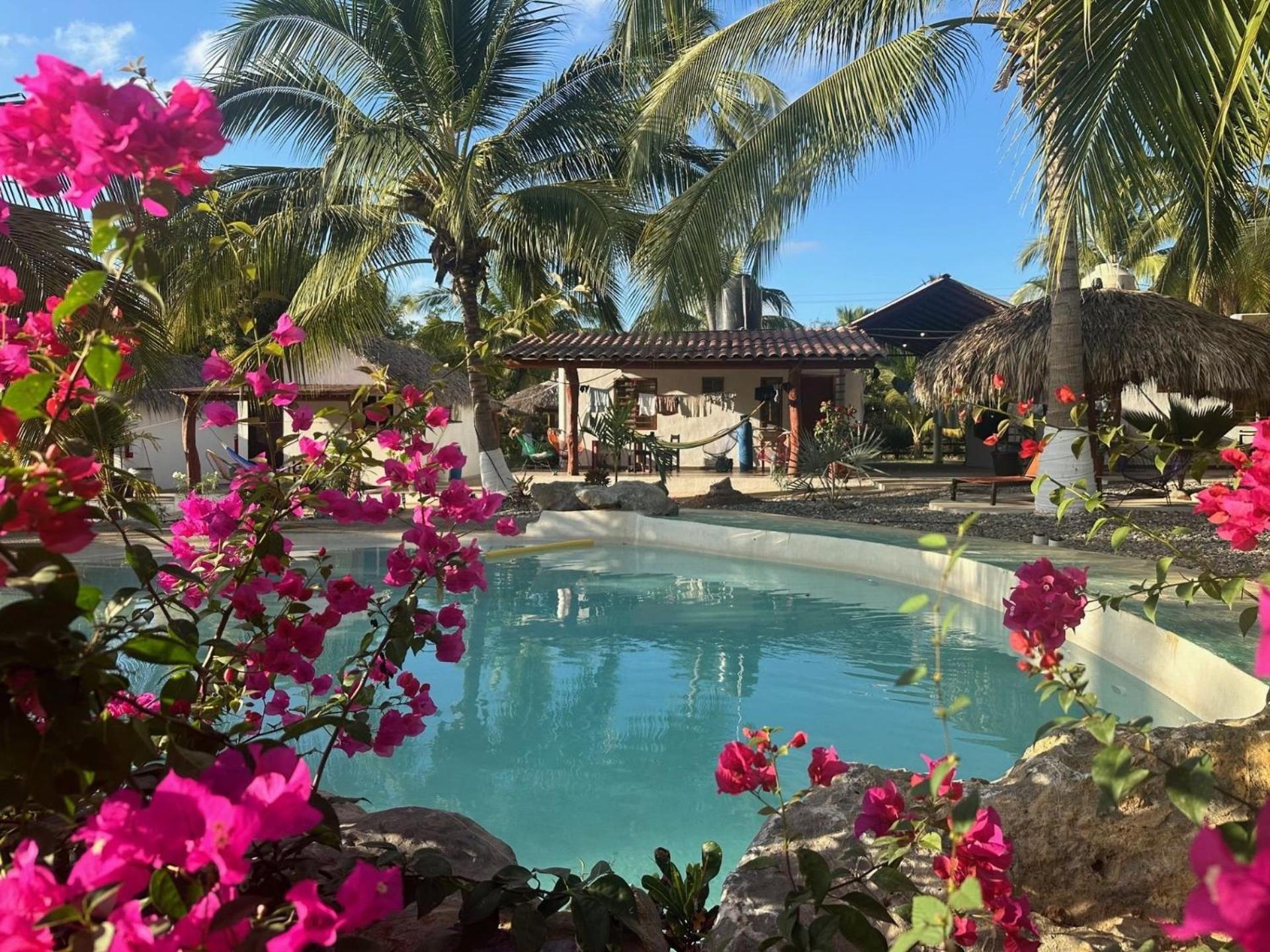 Casa Las Palmas Playa La Saladita 지와타네호 외부 사진